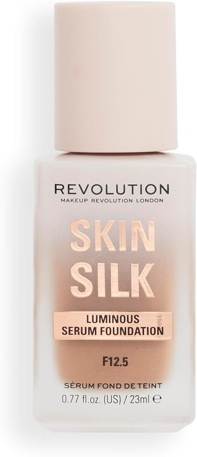 Revolution Skin Silk Foundation F12.5, 23ml, Hydrating-4