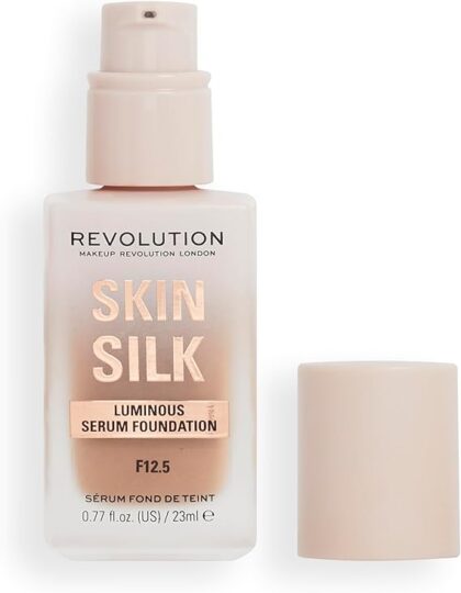 Revolution Skin Silk Foundation F12.5, 23ml, Hydrating